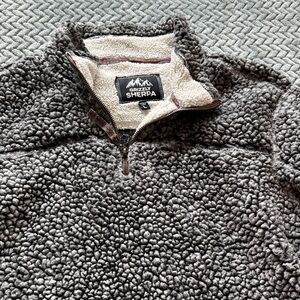 Men's Charcoal Fleece Jacket